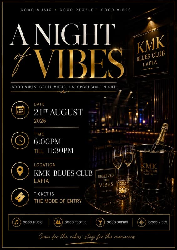 A Night of vibes