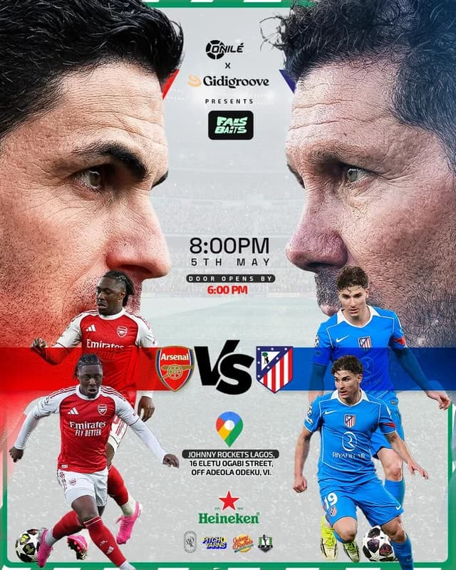 Fans N Bants - Arsenal vs Atletico