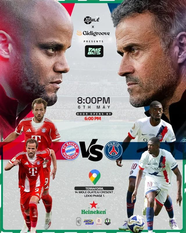 Fans N Bants - Bayern vs PSG