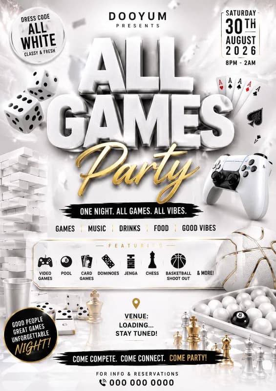 All games party