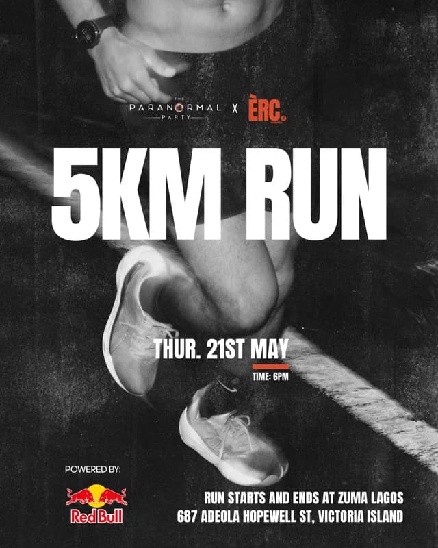 5KM RUN - Parnormal Party